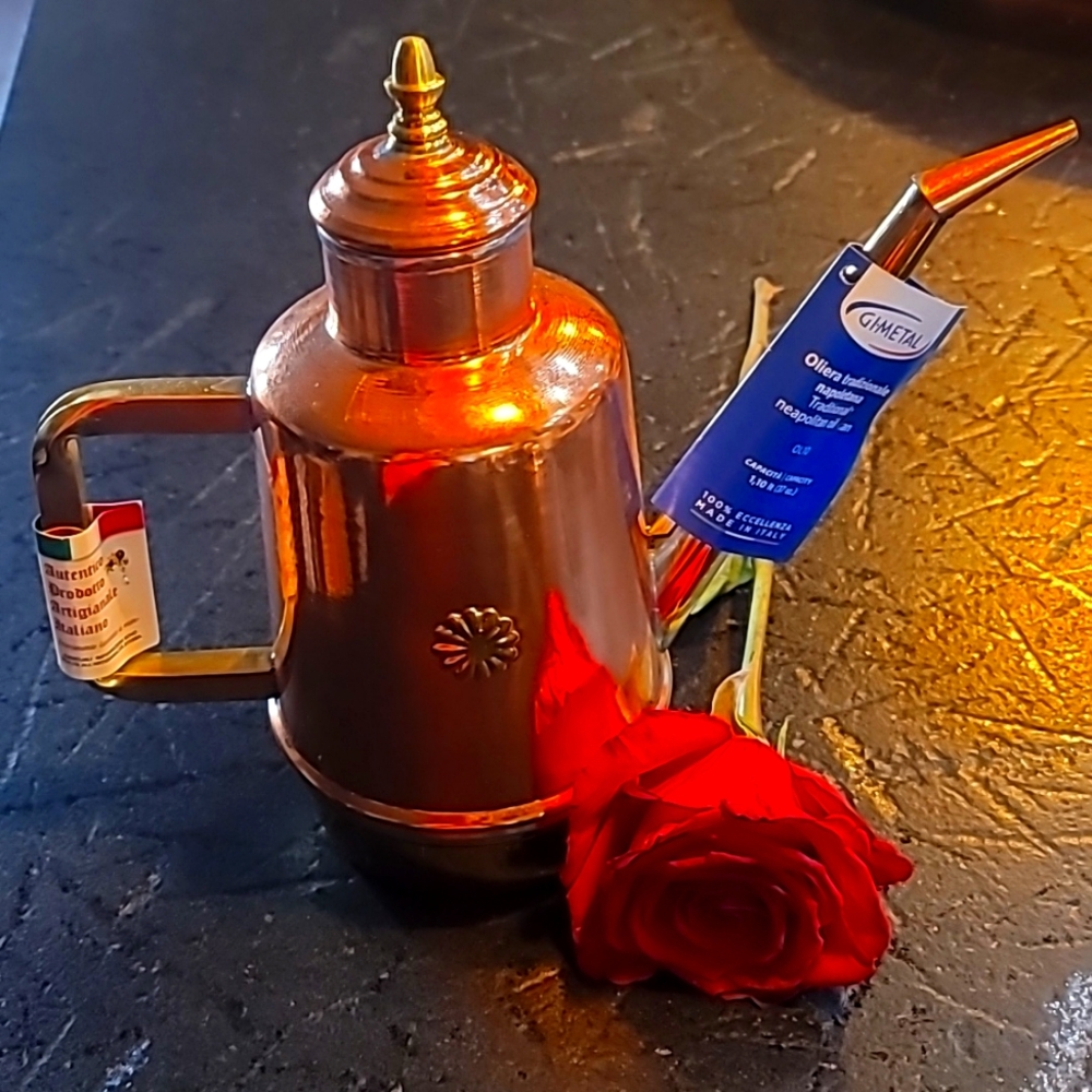 Olive Oil Copper Cruet Can